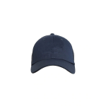 Men Navy Blue & White Brand Logo Detail Blitzing Trucker Snapback Cap