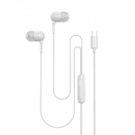 White Solid Type-C Headphones