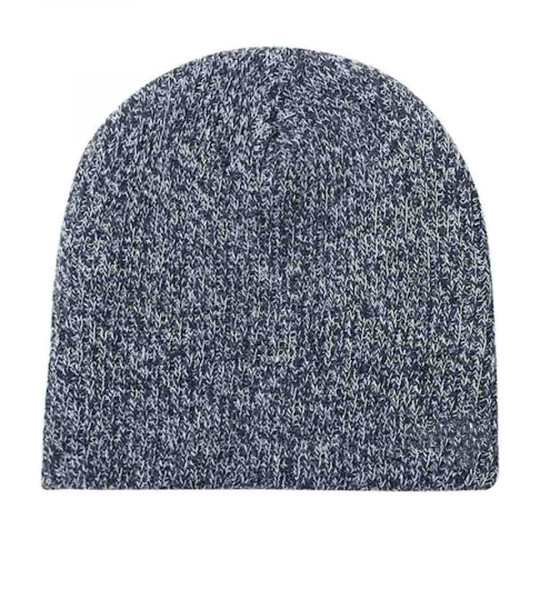 Unisex Blue Solid Beanie