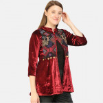 Women  Embroidered Shrug