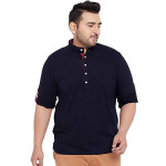 Plus Size Men's Henley T-Shirt