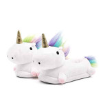 Cute Cartoon Slippers, Fluffy Plush Warm Comfortable Lounge Shoes, Soft Cozy Plush House Shoes for Women 28cm