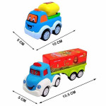 Pull Back Toy Vehicles Pack of 5 - Multicolor