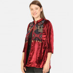 Women  Embroidered Shrug