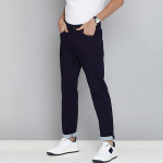 Men Navy Blue Slim Fit Mid Rise Stretchable Jeans