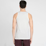 Men White Pack of 3 Innerwear Vests 8820