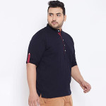 Plus Size Men's Henley T-Shirt