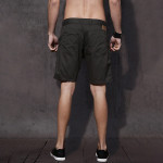 Men Grey Solid Regular Fit Regular Shorts