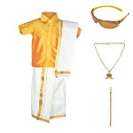 Boys Traditional Dhoti & Shirts SET WITH ACCESSORIES