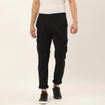 Men Black Slim Fit  Trousers