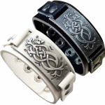 Celtic Knot Bracelet - 2 PCS Viking Bracelet with Vintage Totem