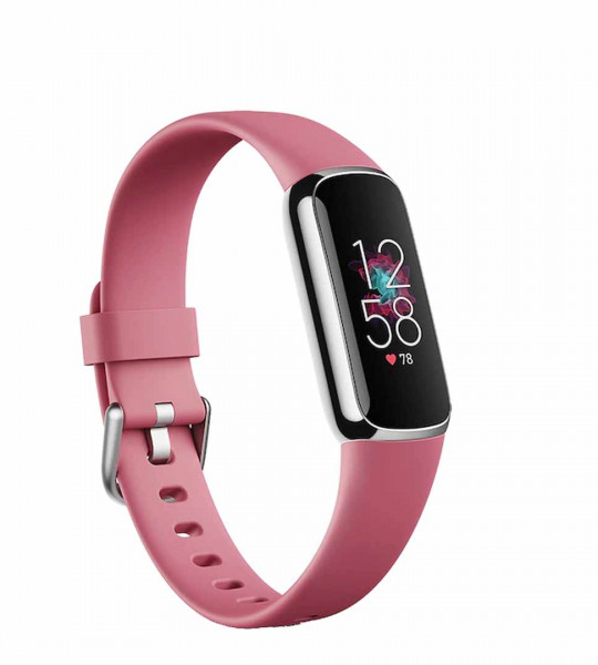 Pink Solid Wellness Tracker Fitness Band