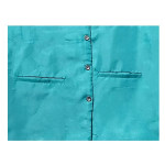 Ethnic Requler Fit Cotton Jackets for Men (Sky Blue)