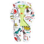 Boy's Cotton Blend Top And Pant Set