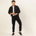 Men Black Slim Fit  Trousers