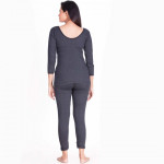 Womens Black Ultra CottonThermal Set