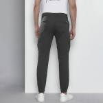 Men Grey Slim Fit Cargos Trousers