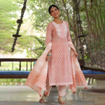 Printed Kurta Dupatta Set