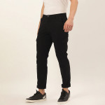 Men Black Slim Fit  Trousers